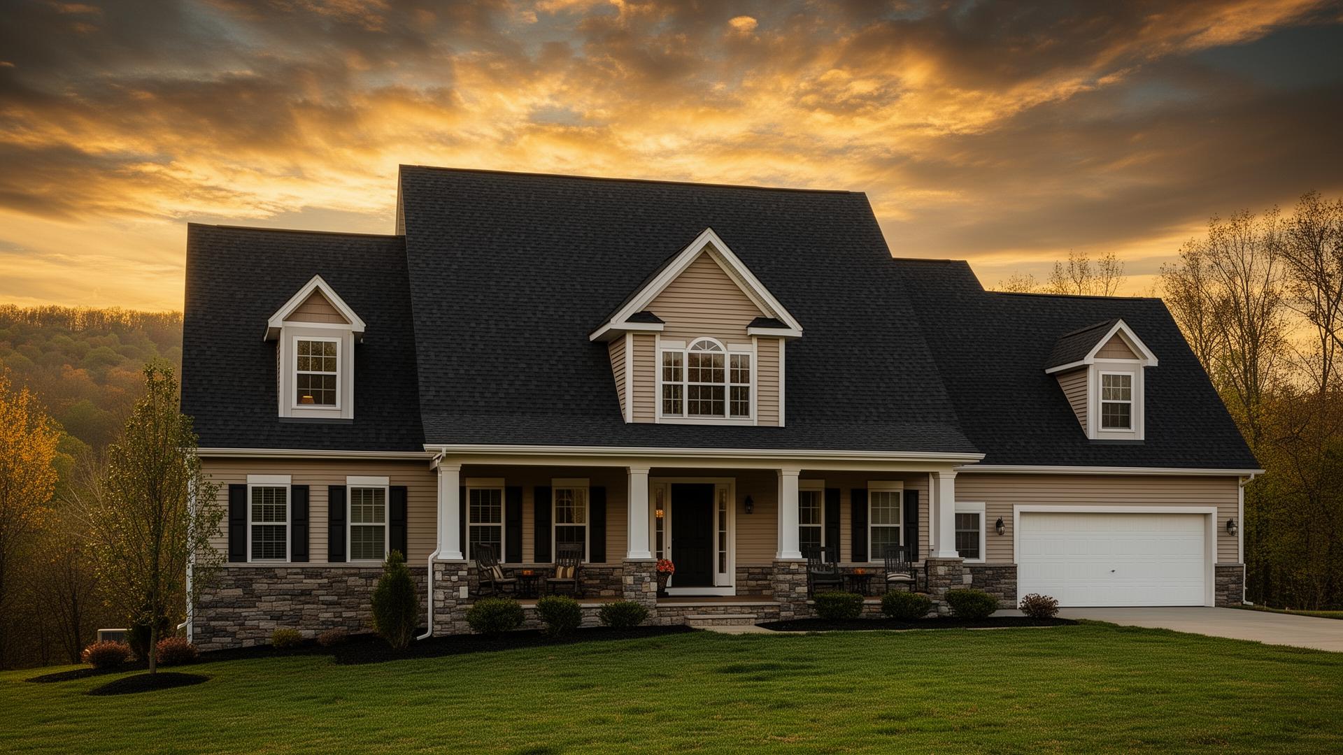 Beautiful home with new roof